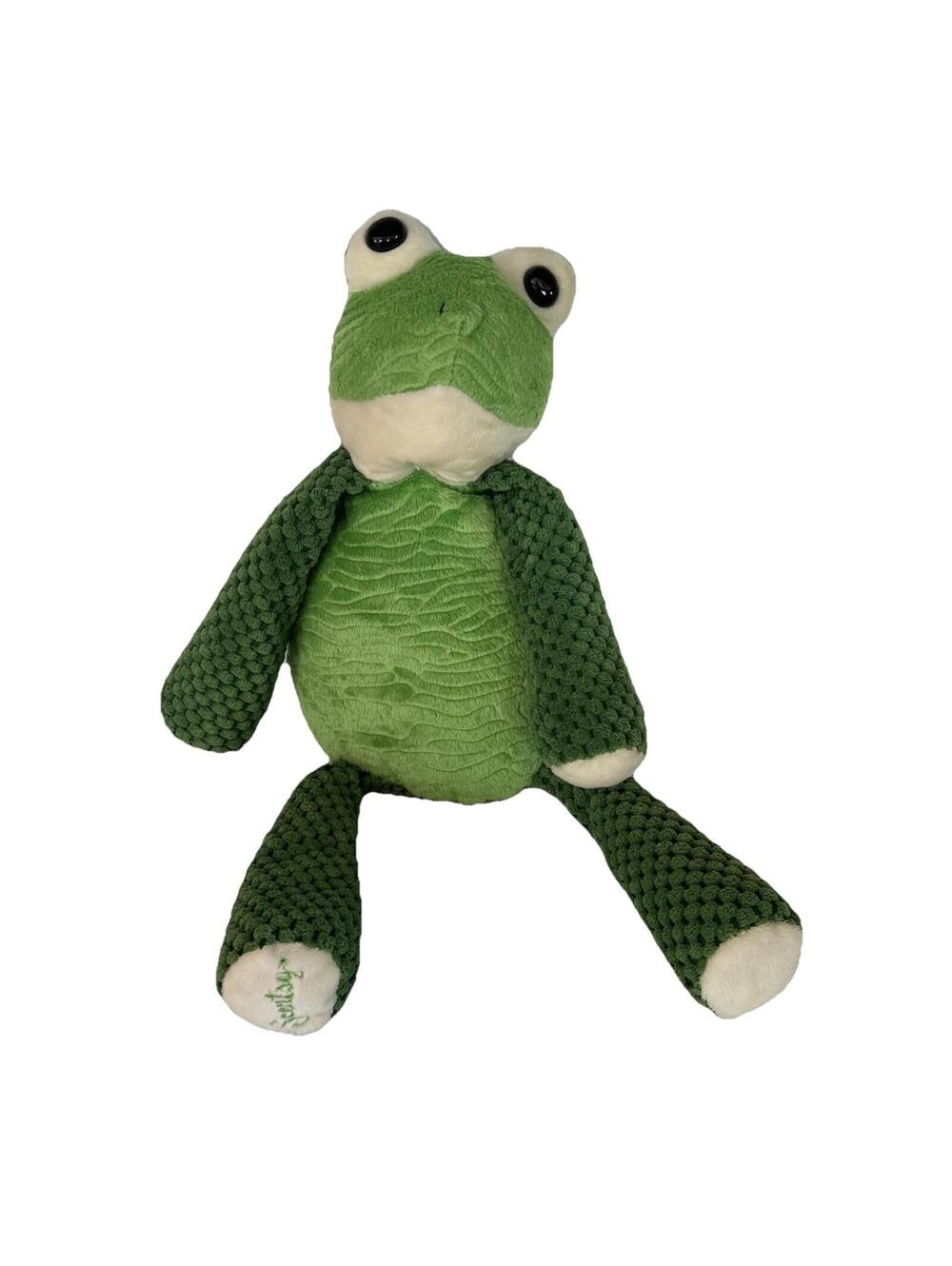 Scentsy Buddy Ribbit Frog 15 inch Plush Newborn Nursery Scent Pack 2010 Retired